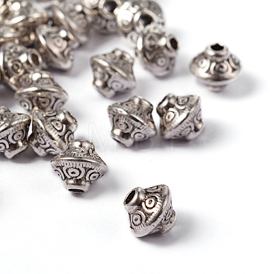 Tibetan Style Alloy Spacer Beads LF1152Y-NF-1