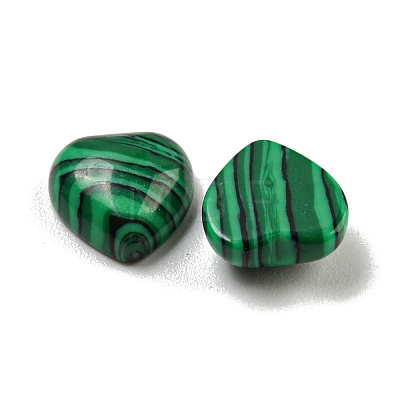 Dyed Synthetic Malachite Cabochons G-H309-01-09-1