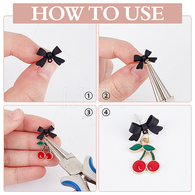 42Pcs Alloy Stud Earring Findings EJEW-ME0001-30A-1