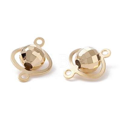 Brass Link Connectors KK-K253-11G-1