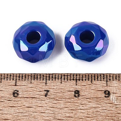 Opaque Acrylic European Beads OACR-E033-23D-1