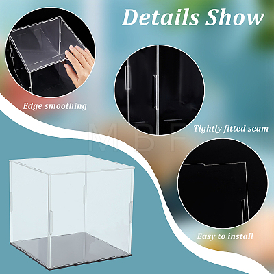 Transparent Acrylic Display Boxes AJEW-WH0282-69A-1
