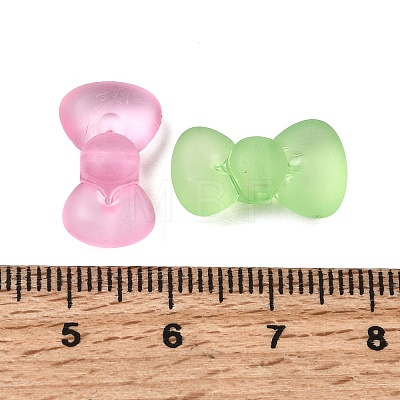 Frosted Transparent Acrylic Beads FACR-C001-01C-1