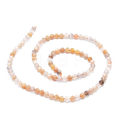 Natural Multi-Moonstone Beads Strands G-E569-A02-1