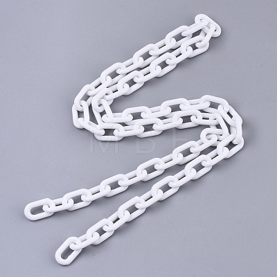 Opaque Acrylic Cable Chains SACR-N010-002L-1