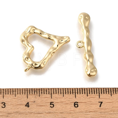 Brass Toggle Clasps KK-H480-01G-1