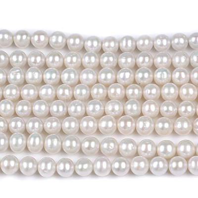 Natural Cultured Freshwater Pearl Beads Strands PEAR-R063-20-01A-1