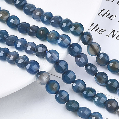 Natural Agate Beads Strands G-N326-100A-11-1