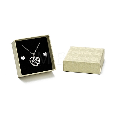 Cardboard Gift Box Jewelry Set Box CBOX-F006-05-1