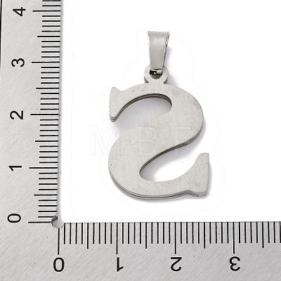 201 Stainless Steel Pendants STAS-Q342-53P-S-1