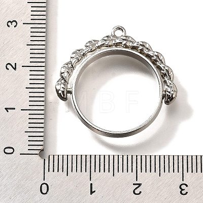 Alloy Open Back Bezel Pendants PALLOY-I223-17P-1