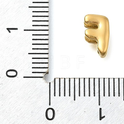 Ion Plating(IP) 304 Stainless Steel Slide Charms STAS-B075-37G-F-1