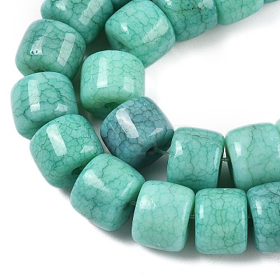 Dyed Glass Beads Strands GLAA-H037-01A-1