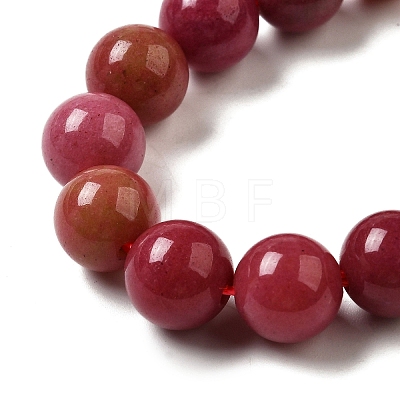 Dyed Natural Malaysia Jade Beads Strands G-G021-02B-19-1