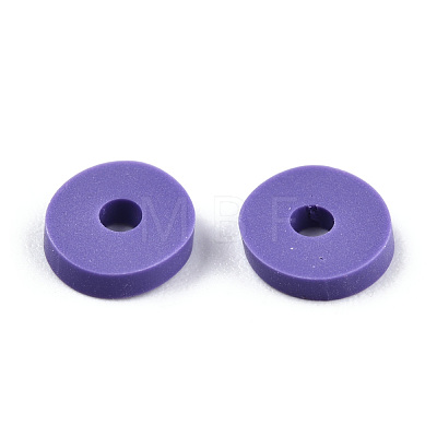 Eco-Friendly Handmade Polymer Clay Beads CLAY-R067-6.0mm-B03-1