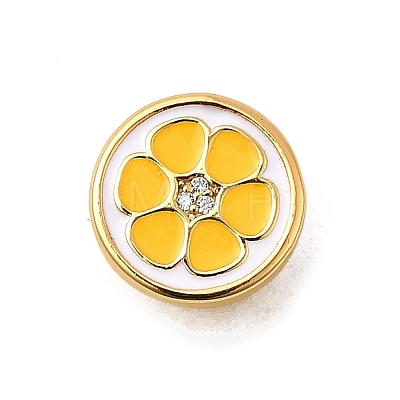 925 Sterling Silver Enamel European Beads STER-Z013-07P-09-1