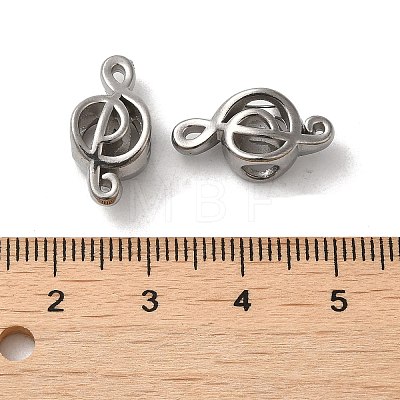 304 Stainless Steel Hollow Beads STAS-I203-44P-1