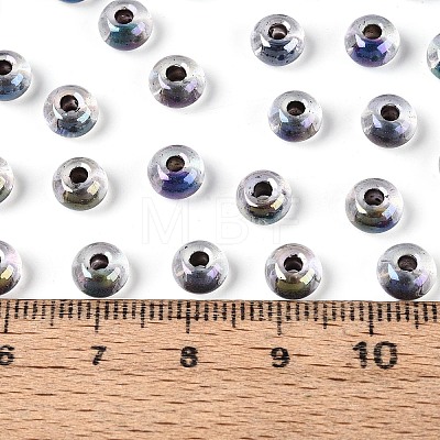 FGB Inside Colours Transparent Glass Seed Beads SEED-T009-01A-1