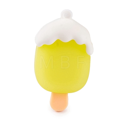 Ice Cream with Fruit PVC Plastic Pendants KY-S172-11A-1