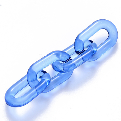 Transparent Acrylic Linking Rings OACR-S036-006A-J02-1