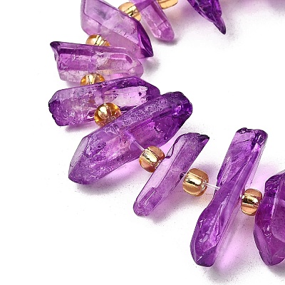 Natural Quartz Crystal Beads Strands G-F800-E-1