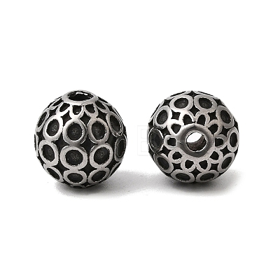 304 Stainless Steel Beads STAS-K255-20B-AS-1