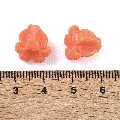 Synthetic Coral Carved Beads CORA-K010-01G-1