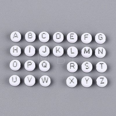 Opaque Acrylic Beads SACR-Q001-08B-M-1