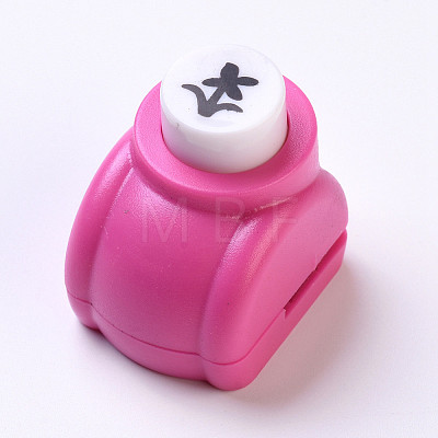 Plastic Craft Punch Sets for Scrapbooking & Paper Crafts LS-AJEW-G021-02-1