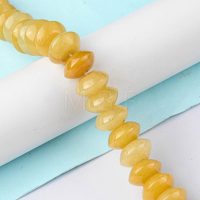 Natural Topaz Jade Beads Strands G-F743-05C-1