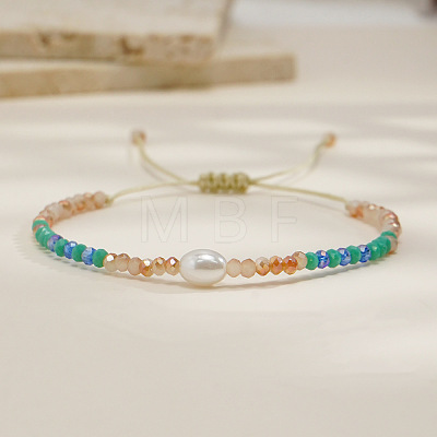 Bohemian Handmade Beaded Crystal Bracelets AY4302-1-1