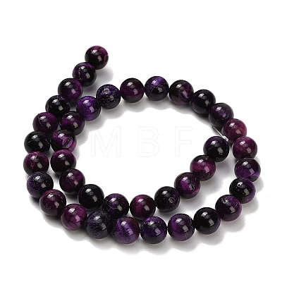 Natural Tiger Eye Beads Strands G-F591-18-10mm-01-1