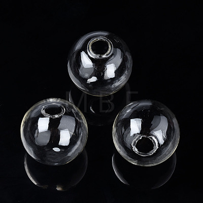 Round Mechanized One Hole Blown Glass Globe Ball Bottles BLOW-R001-20mm-1