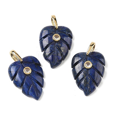Dyed Natural Lapis Lazuli Pendants GG-CBA105B-01L-G-1