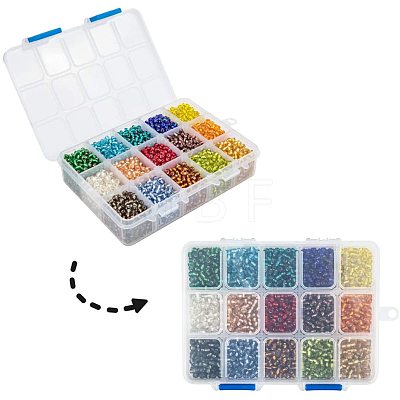Glass Seed Beads SEED-PH0012-11-4mm-1