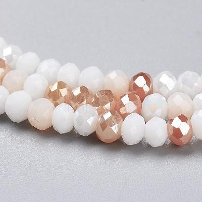 Glass Beads Strands X-GLAA-F106-B-16-1