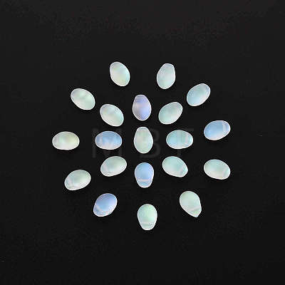 20Pcs Transparent Spray Painted Glass Charms GLAA-YW0001-06-1