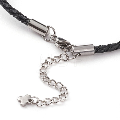Leather Cord Bracelets BJEW-JB05825-1