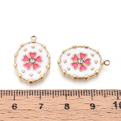 Ion Plating(IP) 304 Stainless Steel Rhinestone Pendants STAS-N109-251A-G-1