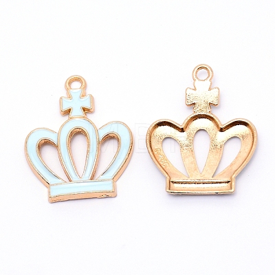 Alloy Enamel Pendants ENAM-TAC0001-41LG-03-1