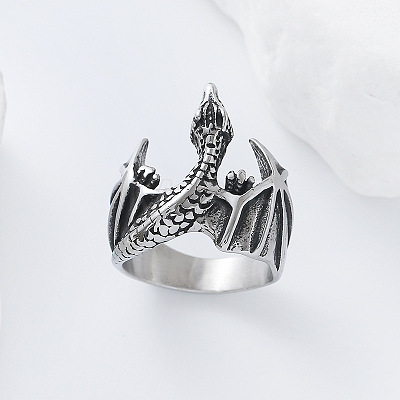 304 Stainless Steel Finger Rings for Men UP9646-3-1