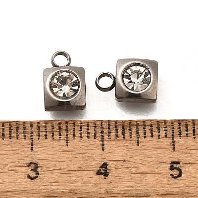 201 Stainless Steel Charms STAS-F311-06P-04-1