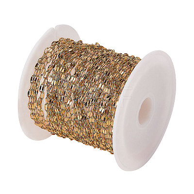 304 Stainless Steel Dapped Chains CHS-CJC0001-04G-1
