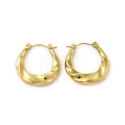 304 Stainless Steel Hoop Earrings for Women EJEW-B054-03G-1