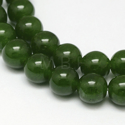 Natural TaiWan Jade Bead Strands G-F342-03-8mm-1