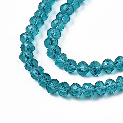 Glass Beads Strands EGLA-A034-T2mm-D27-1