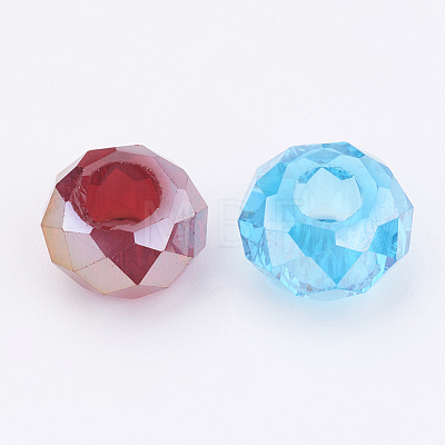 Faceted Glass Beads GPDL-J028-1