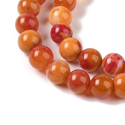 Natural Agate Bead Strands G-C116-B01-03-1