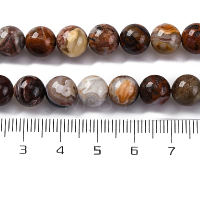 Natural Mexico Crazy Agate Beads Strands G-L615-A01-02-1