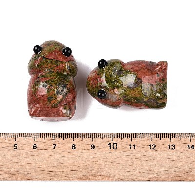 Natural Unakite Monster Figurines DJEW-N003-01E-1